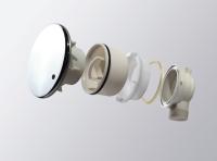 Поддон акриловый, радиальный, R-550 TRAY-A-R-80-550-15-W 800x800x150 Cezares