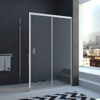 Душевой угол раздвижной прямоугольный RV046-150120-01-C5 1500х1200х1850 Цвет профиля Хром Стекло Прозрачное Veconi