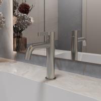 Смеситель для раковины однорычажный VBF-1VL1BN  брашированный никель  Vincea