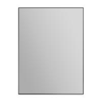 Зеркало в алюминиевой раме  SPC-AL-600-800 Nero Чёрный BELBAGNO