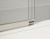 Шторка на ванну, распашная/раздвижная   VSB-1E100CG 1000х1450 цвет хром стекло тонированное Vincea