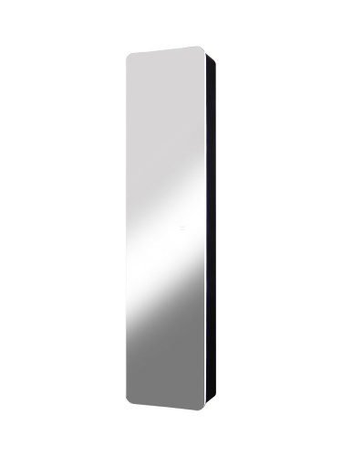 Зеркало-шкаф с подсветкой ART&MAX LECCE AM-Lec-360-1560-1D-DS-F-Nero ART&MAX