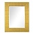 Зеркало прямоугольное H81 х L65,5 x P3,5 cm, золото