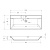 Раковина из литьевого мрамора BB1000/450-LV-MR-AST BelBagno