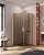 Душевой уголок прямоугольный.     SLIDER-A-2-80/90-BR-BORO (800-900)x(800-900)x1950 Cezares